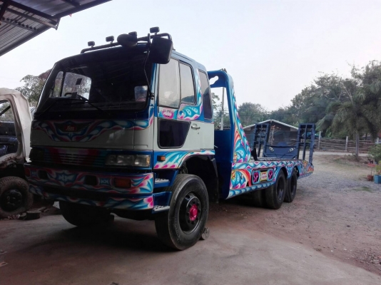 Hino 3M เครื่องเดิม 240 แรง 2 เพลา เกียร์/สโลเดิม พร้อมใช้งาน ทะเบียนพร้อม