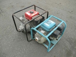 ขายปั้มน้ำmitsubishi gm18ip 6 แรงเก่าญี่ปุน่ กับ tezuka 5.5 แรง