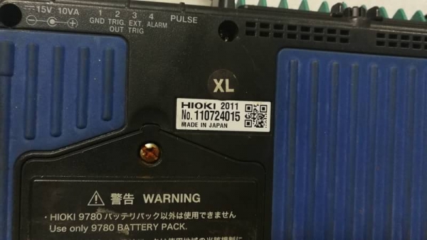 2,500บ.ส่งถึงบ้านฟรีโทร 083-2000058 LINE ID: line832923 HIOKI 8430 MEMORY HILOGGER เครื่องเทสวัดอุปกรณ์ต่างๆ แบบ 10 ช่อง (ตำหนิแบตเก็บไฟได้ไม่นาน)