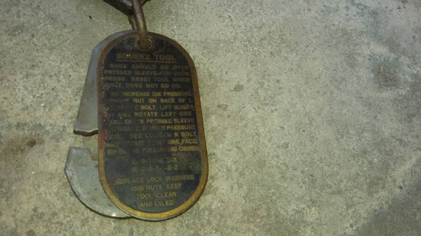 คีม TL​-217 made in u.s.a. ยุคเวียดนาม