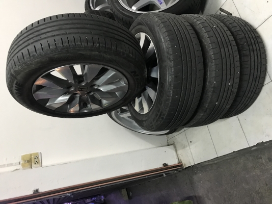 แม็กมือสอง Honda civic ขอบ 16 พร้อมยาง 205/60R16 ปี16 ขายยกชุด 4800 สนใจ ID line Tel 0850448320
