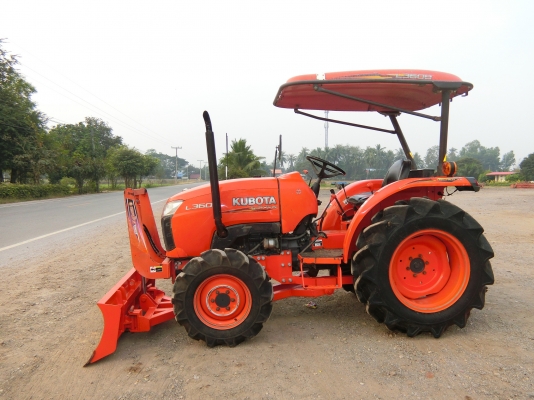 ❥สินค้าเข้าใหม่ L3608&raquo;&raquo;พร้อมใช้งาน  พร้อมอุปกรณ์ 3 ชิ้น โรตารี่+ผาน+ใบดันหน้า ราค300000บาท ชั่วโมงทำงาน 947ชม. ↠↠สนใจติดต่อสอบถาม↠0906910337 ⛽️พิกัดร้าน ส.เจริญแทรกเตอร์ อ. บางระกำ จ. พิษณุโลก