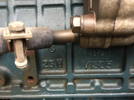 ขายเครื่อง KUBOTA 4สูบ 25M โซลินอยล์ปั๊ม สายไฟ 3 เส้น