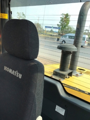 ขายรถตักล้อยาง KOMATSU WA100-6 ปี 2012 รถนอกนำเข้าจากญี่ปุ่น สภาพสวยพร้อมใช้ มีVDOการทำงานครับ