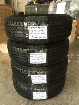 ยาง Bridgestone 245 70 16 กลางปี17 มีให้เลือก2ชุด ดอกเต็ม ไม่มีปะ เนื้อนิ่มๆ ใช้ยาว ราคาไม่แพง
