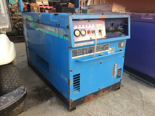 ขายปั๊มลมสกรูนำเข้า AIRMAN DPS 90SS