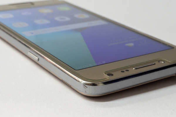 Samsung Galaxy J2 Prime สีทอง สภาพใหม่ ติดฟีล์ม มีประกันถึง พ.ค.61 ส่งฟรี