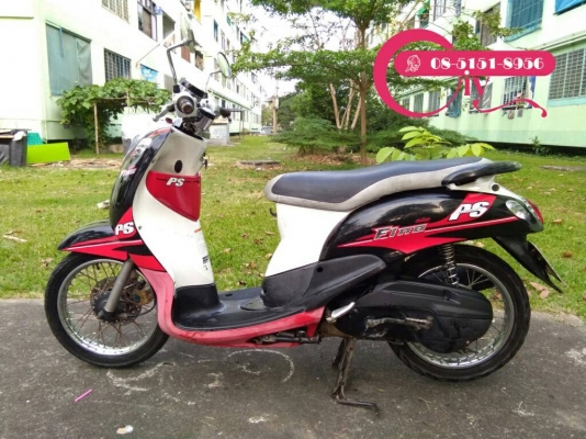 FINO ปี 56 รถสวยเดิมๆ ทะเบียนครย รถอยู่เคหะร่มเกล้า