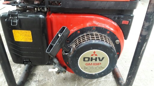 ขายปั้มสูบน้ำmitsubishi 6 แรงรุ่นgm18ip  เก่าญี่ปุ่น