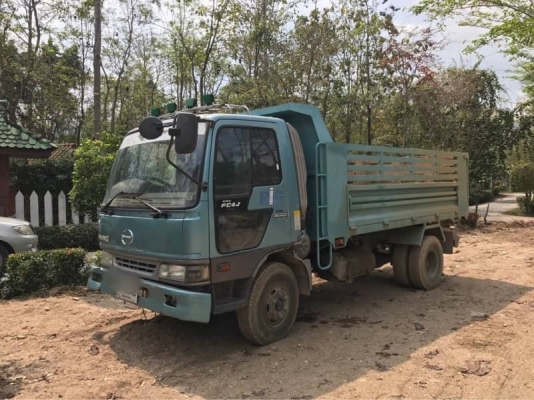 ขาย 495,000 บาท HINO FC4J  140 แรง ปี 43 ดั้ม 5 คิว ยาว 4 เมตร กว้าง 2.1 เมตร เครื่อง JO5C-140 แรง หัวยาวยางดี คัสชีสวย เบรคทิหฟี่ เพาเวอร์ เอกสารเล่มทะเบียน  รถอยู่ ราชบุรี โทร 0610710295