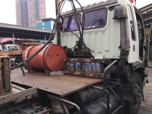 ขาย 535,000 หัวลาก 10 ล้อ HINO FM3M 240 แรง 2 เพลา เกียร์ฟูลเลอร์ เครื่อง M10C-240 แรง หัวบาง ยางเรเ