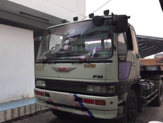ขาย 535,000 หัวลาก 10 ล้อ HINO FM3M 240 แรง 2 เพลา เกียร์ฟูลเลอร์ เครื่อง M10C-240 แรง หัวบาง ยางเรเ