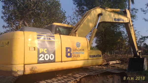 ขายรถแบคโฮ PC200-7