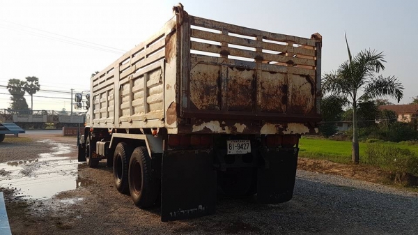 HINO FM SUMO 227 เครื่อง EM100-220 แรงม้า 2 เพลาดัมพ์ รถพร้อมใช้งาน เอกสารพร้อมโอน