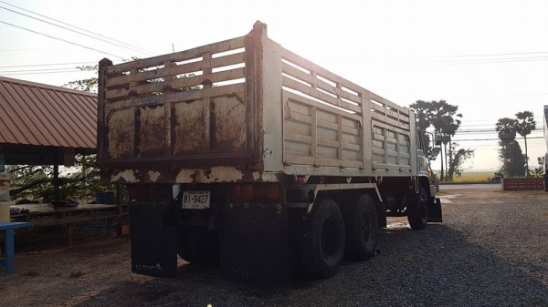 HINO FM SUMO 227 เครื่อง EM100-220 แรงม้า 2 เพลาดัมพ์ รถพร้อมใช้งาน เอกสารพร้อมโอน