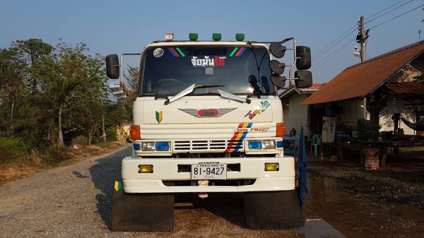 HINO FM SUMO 227 เครื่อง EM100-220 แรงม้า 2 เพลาดัมพ์ รถพร้อมใช้งาน เอกสารพร้อมโอน