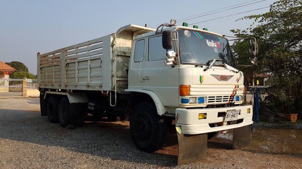 HINO FM SUMO 227 เครื่อง EM100-220 แรงม้า 2 เพลาดัมพ์ รถพร้อมใช้งาน เอกสารพร้อมโอน