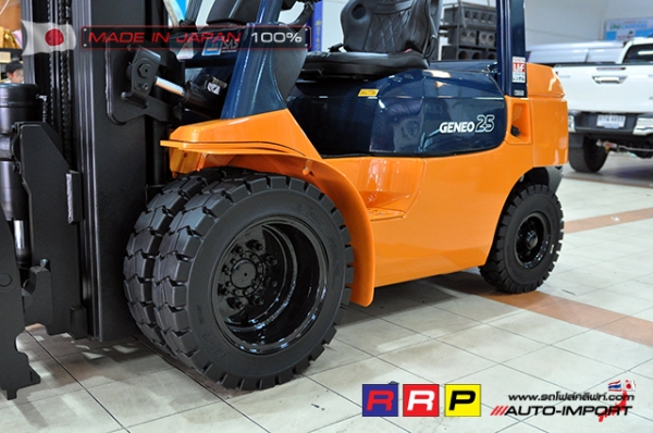 ขายรถโฟล์คลิฟท์มือสอง TOYOTA รุ่น 7FD25-24933 นำเข้าจากประเทศญี่ปุ่น 100\% ไม่เคยใช้งานในไทย ขายรถโฟล์คลิฟท์มือสอง TOYOTA รุ่น 7FD25-24933 นำเข้าจากประเทศญี่ปุ่น 100\% ไม่เคยใช้งานในไทย