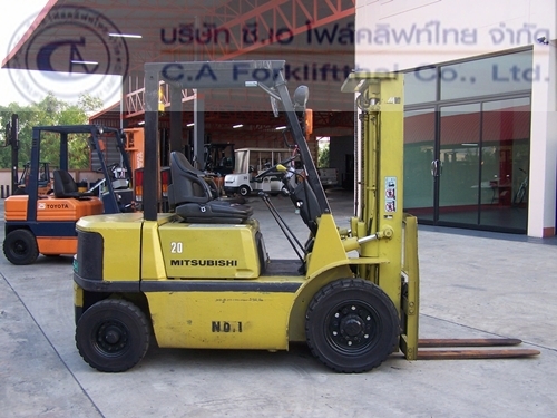 ขาย รถโฟล์คลิฟท์ MITSUBISHI รุ่น FD20(2)