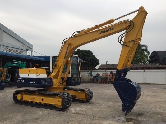 รถขุด Komatsu PC120-5 avance มือสอง นำเข้าจากญี่ปุ่น พร้อมใช้งาน