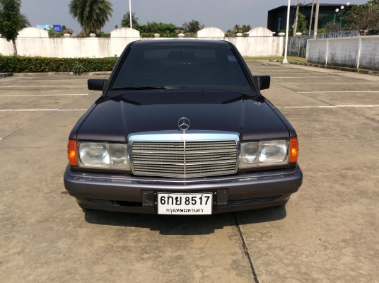 ขายรถ Benz 190E ปี92 เครื่อง 1.8 ออโต้ ไฟฟ้าทั้งคัน ภายในสวยๆเบาะหนังสวยๆสะอาด แอร์เย็น ตัวถังเดิมๆสีริ้วรอยบ้าง แม็กเดิม รถทรงเดิมๆขับขี่ดี ภาษี61