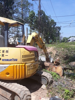 ขาย แบคโฮ KOMATSU PC30UU-3 เก่านอก รถพร้อมใช้งาน เอกสารใบอินวอยซ์