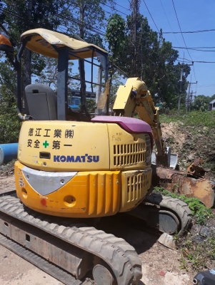 ขาย แบคโฮ KOMATSU PC30UU-3 เก่านอก รถพร้อมใช้งาน เอกสารใบอินวอยซ์