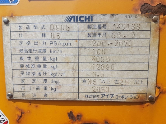 **ราคาพิเศษ* AICHI D903 (ตัวใหญ่)