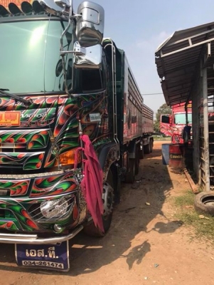 ปรับราคาขายดาวน์ 550,000 HINO วิกเตอร์ FM1P EURO 3 344 แรง ปี 60 ไมล์ แสนกว่า ๆ กระบะมิเนียม - ดั้มหินทราย อู่ เอสที