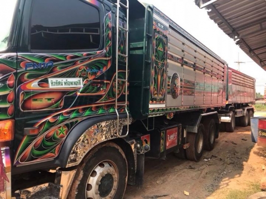 ปรับราคาขายดาวน์ 550,000 HINO วิกเตอร์ FM1P EURO 3 344 แรง ปี 60 ไมล์ แสนกว่า ๆ กระบะมิเนียม - ดั้มหินทราย อู่ เอสที