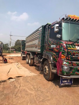 ปรับราคาขายดาวน์ 550,000 HINO วิกเตอร์ FM1P EURO 3 344 แรง ปี 60 ไมล์ แสนกว่า ๆ กระบะมิเนียม - ดั้มหินทราย อู่ เอสที