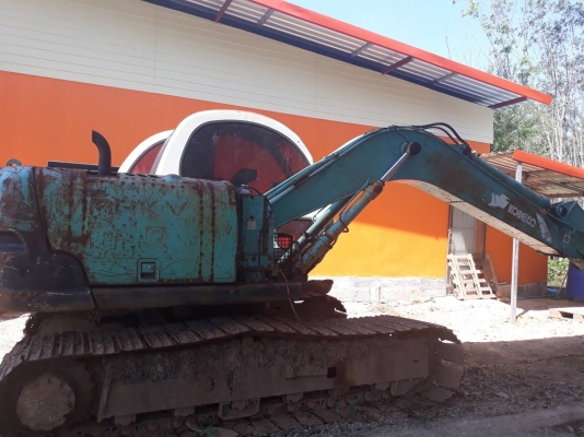 ขาย แบคโฮ KOBELCO SK120-5 ไฟฟ้าตัดแล้ว ช่วงล่างดี รถใช้งานได้ปกติ เอกสารใบซื้อขาย