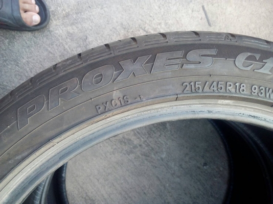 215/45R18 TOYO PROXES C15 Made in Japan ชุด 4 เส้น โทร.081-427-3941 ไอดีไลน์ 0814273941