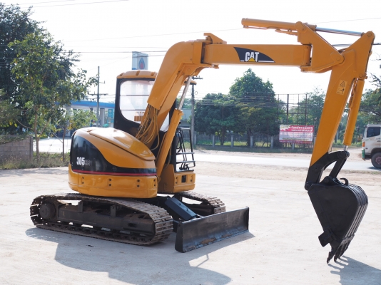 350,000 บาท. ขายรถขุด MITSUBISHI MM57SR. (ทำสีCAT)