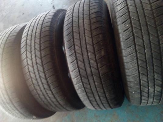 265/65R17 BRIDGESTONE DUELER H/T 684ll ปี14 สวย ดอกหนา ชุด 4 เส้น โทร.081-427-3941 IDไลน์ : 08142739 265/65R17 BRIDGESTONE DUELER H/T 684ll ปี14 สวย ดอกหนา ชุด 4 เส้น โทร.081-427-3941 IDไลน์ : 08142739