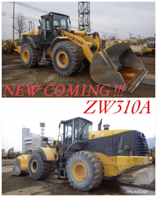 มาใหม่ครับ HITACHI ZW310A นำเข้าจากญี่ปุ่น โทร.090-986-2521 อ๊อบ