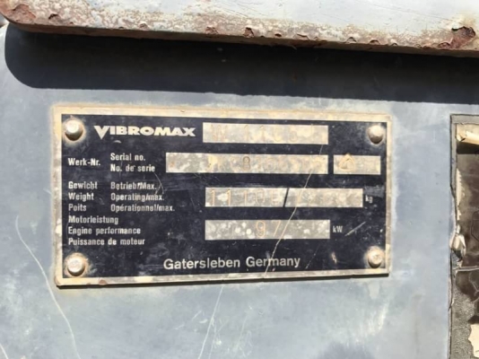 ขาย 935,000 รถบด 11 ตัน VIBROMAX W1105 ทำงาน 4,446 ชม (ป้ายแดง จาก อริยะ) เครื่องดี เกียร์แรง ระบบสั ขาย 935,000 รถบด 11 ตัน VIBROMAX W1105 ทำงาน 4,446 ชม (ป้ายแดง จาก อริยะ) เครื่องดี เกียร์แรง ระบบสั