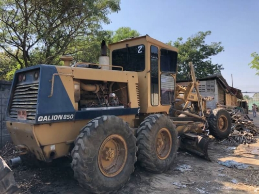 ขาย 955,000 รถเกรด GALION 850B ทำงาน 10,466 ชม (ป้ายแดง จาก อริยะ) เครื่องดี เกียร์แรง ระบบไฮโดรลิกเยี่ยม สภาพพร้อมทำงาน เอกสารเล่มทะเบียน ภาษีไม่ขาด  รถอยู่ จ ศรีสะเกษ โทร 0610710295