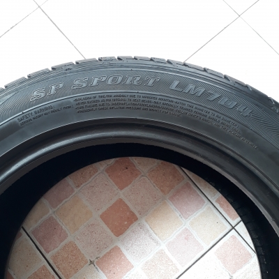 ยาง 225-55-17 DUNLOP LM704 ปี15 ดอกท่วม 1ชุด