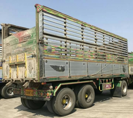 พ่วง 22 ล้อ ฮีโน่ FM1A 344 แรง ปี 57 ไมล์ 180,000 กม. กระบะมิเนียม - ดั้ม อู่ ไทยมาวิน โคราช