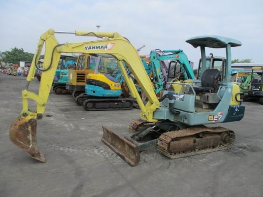 ขายรถขุดyanmar..b27..ปั๊มนิ้ว