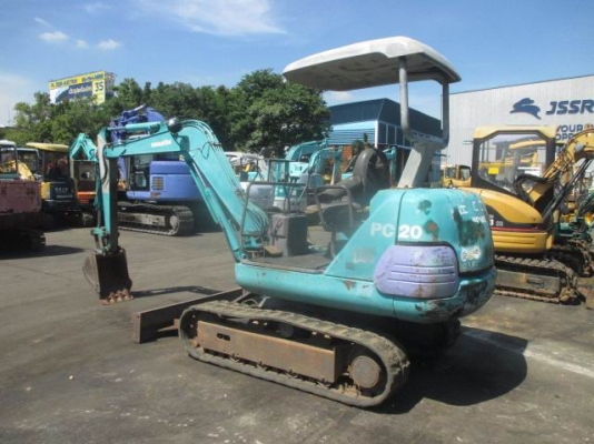 ขายรถขุดkomatsu  pc20--6