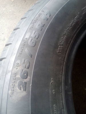 265/65R17 MICHELIN CrossTerrain มี 2 เส้น โทร.081-427-3941 ไอดีไลน์ 0814273941