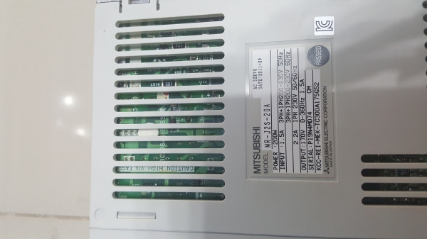 ขาย MITSUBISHI AC Servo Amplifier Mr-j2s-20a ( Mrj2s20a )สภาพใหม่มาก พร้อมใช้งาน โทร 094-7493794 ขาย MITSUBISHI AC Servo Amplifier Mr-j2s-20a ( Mrj2s20a )สภาพใหม่มาก พร้อมใช้งาน โทร 094-7493794