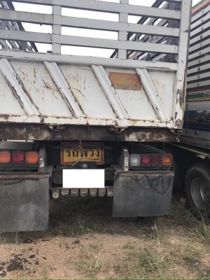 ขายหางพ่วงดั้มสามมิตร2เพลาปี55 สภาพสวย