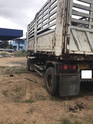 ขายหางพ่วงดั้มสามมิตร2เพลาปี55 สภาพสวย