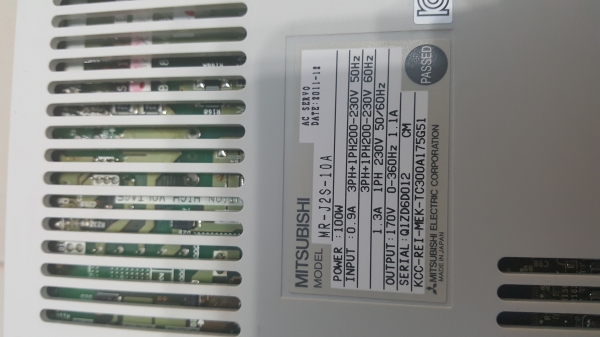 ขาย MITSUBISHI AC Servo Amplifier Mr-j2s-10a ( Mrj2s10a )สภาพใหม่มาก พร้อมใช้งาน โทร 094-7493794 ขาย MITSUBISHI AC Servo Amplifier Mr-j2s-10a ( Mrj2s10a )สภาพใหม่มาก พร้อมใช้งาน โทร 094-7493794