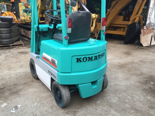 komatsu fb09 รถไฟฟ้าสภาพดี พร้อมใช้เก่าญี่ปุ่นมีใบอินวอย