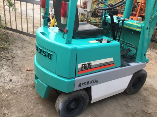 komatsu fb09 รถไฟฟ้าสภาพดี พร้อมใช้เก่าญี่ปุ่นมีใบอินวอย