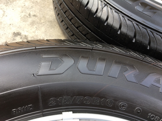 แม็กป้ายแดง ISUZU Blue Power ขอบ 16 พร้อมยางป้ายแดง 215-70-16 ลงพื้นปี 18